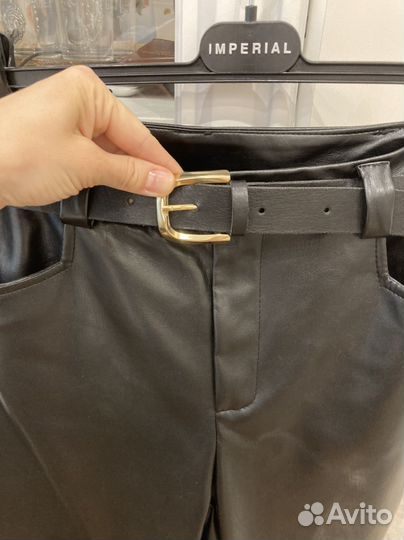 Брюки кожаные imperial