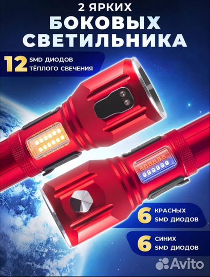 Супер мощный фонарь