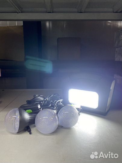 Автономная солнечная система освещения / фонарь