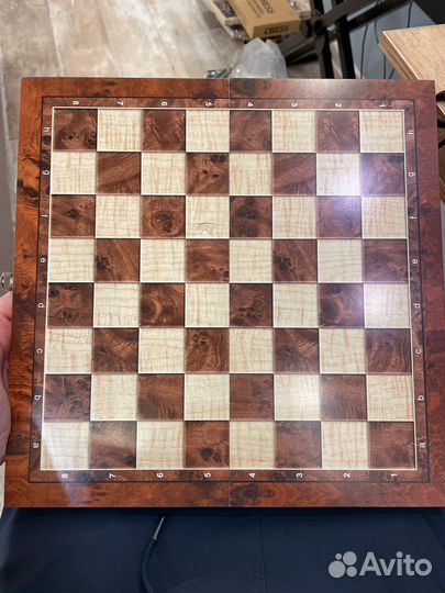 Шахматы шашки нарды 3 в 1