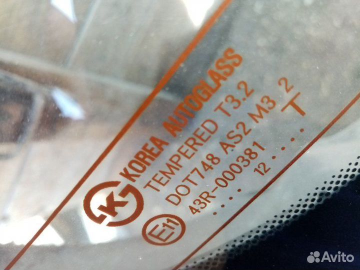 Крышка багажника Kia Rio 3 hatchback