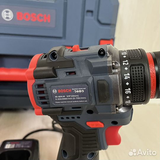 Бесщеточный шуруповерт+импакт Bosch 2в1