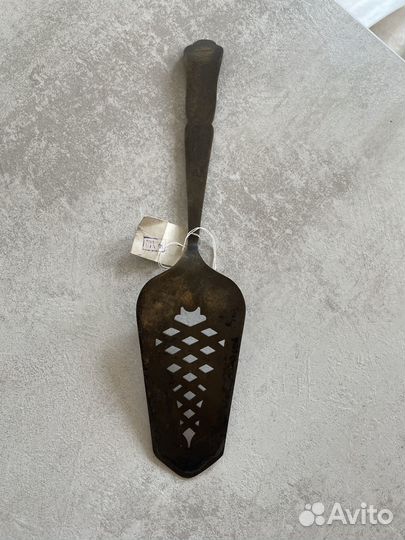 Серебряная лопатка для торта