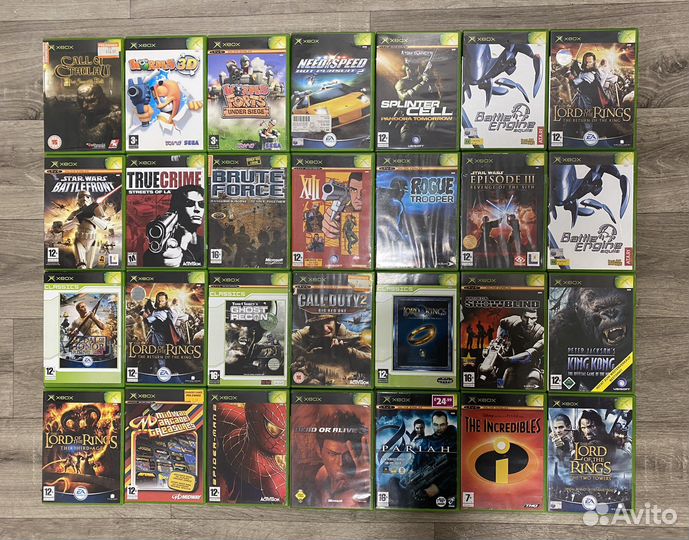 Xbox original игры