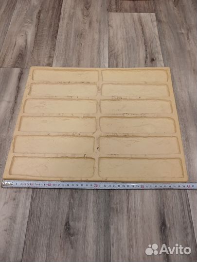 Форма силиконовая для кирпичей