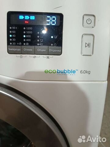 Стиральная машина samsung eco bubble