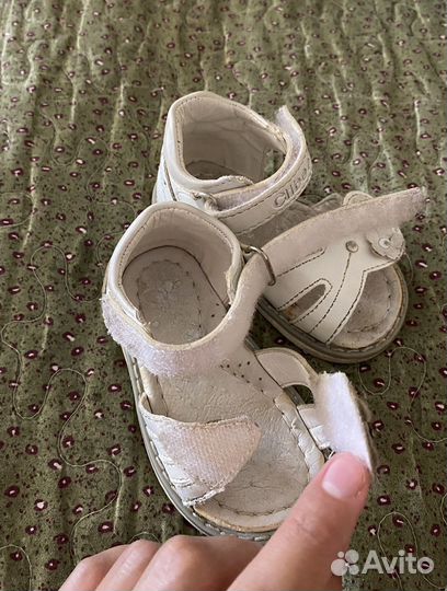 Сандали для девочки 19 размер