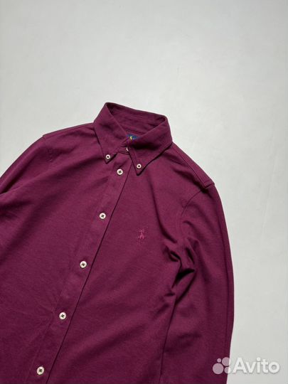 Рубашка Polo Ralph Lauren Knit Oxford Shirt (XS)