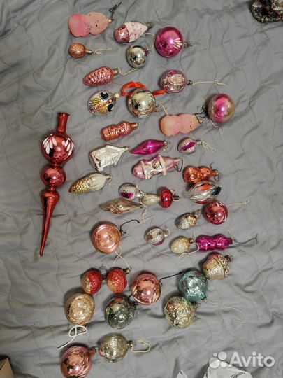 Елочные игрушки СССР