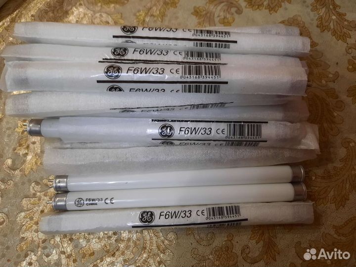 Люминесцентные лампы F6W/33 новые