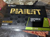 Видеокарта Palit GeForce GTX 1660 super Gaming Pro