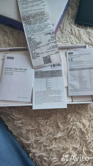 Планшет lenovo tab m10 hd