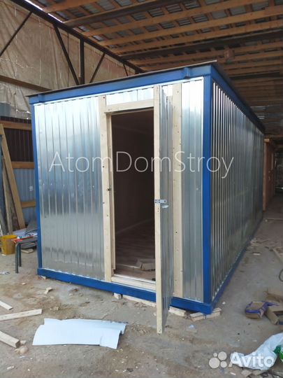 Новые деревянные бытовки