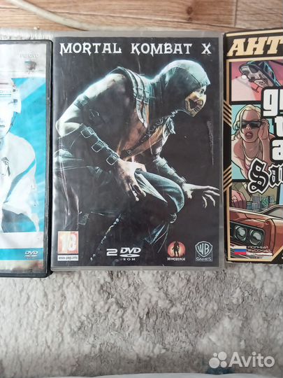 Игровые диски на компютер