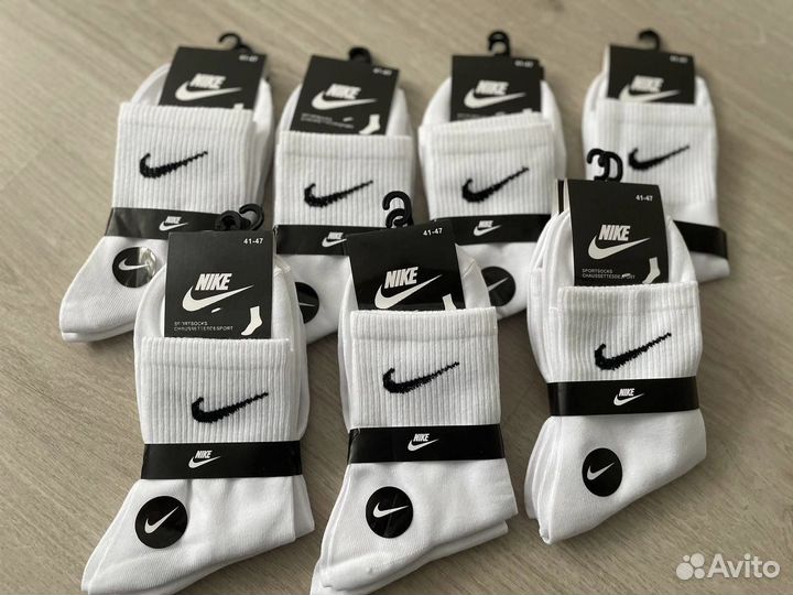Носки Nike белые