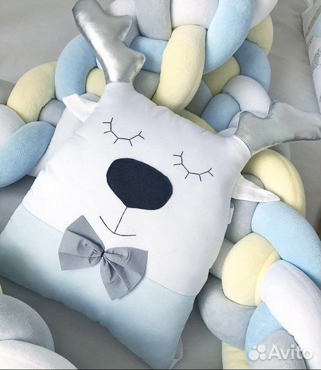 Подушки-бортики. Звери