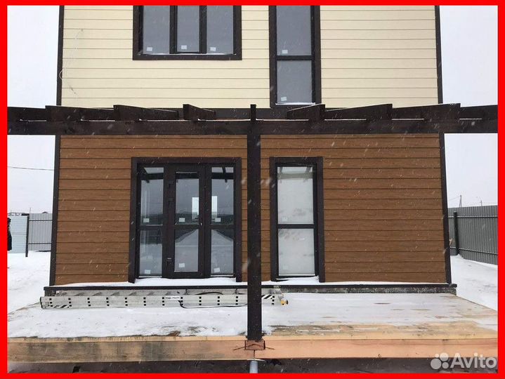 Сайдинг металлический. Металлосайдинг и софиты