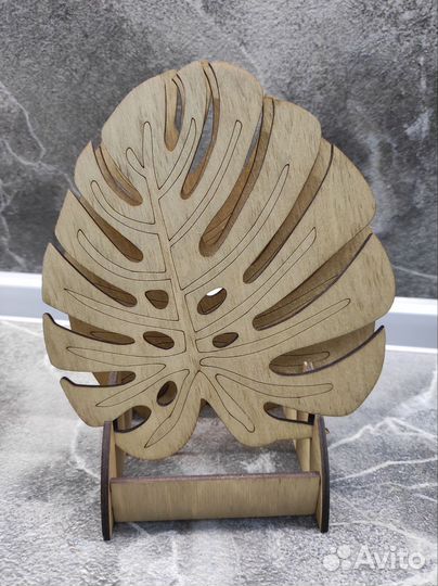 Набор подставок под горячее Монстера