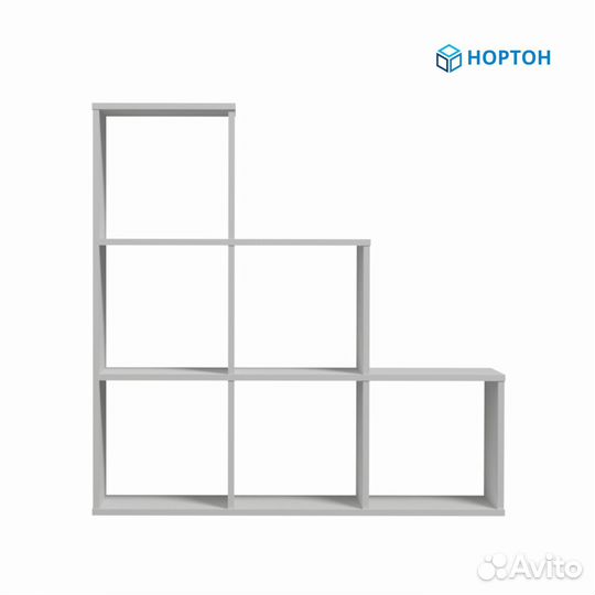 Стеллаж Ювон белый