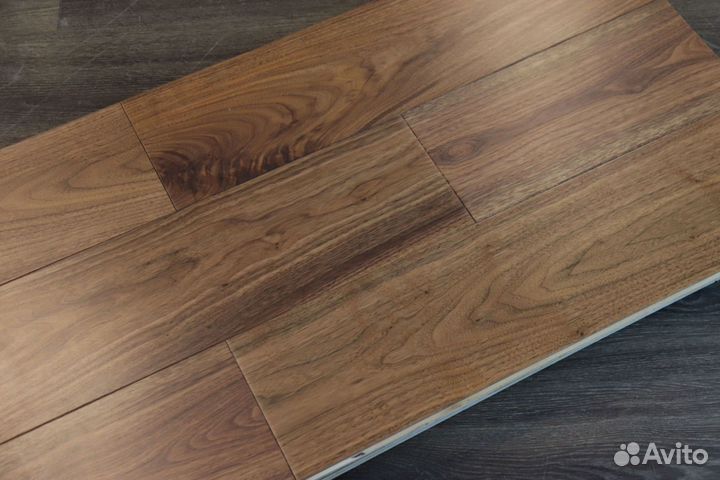 Кварцвиниловая плитка дуб клеевая