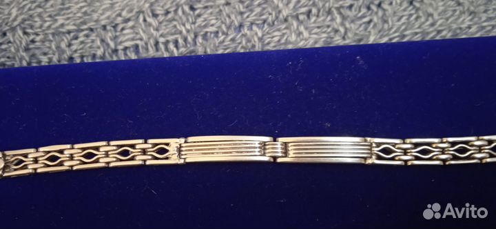 Серебряный браслет для часов СССР