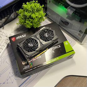 Красотка MSI GTX 1660 TI gaming X