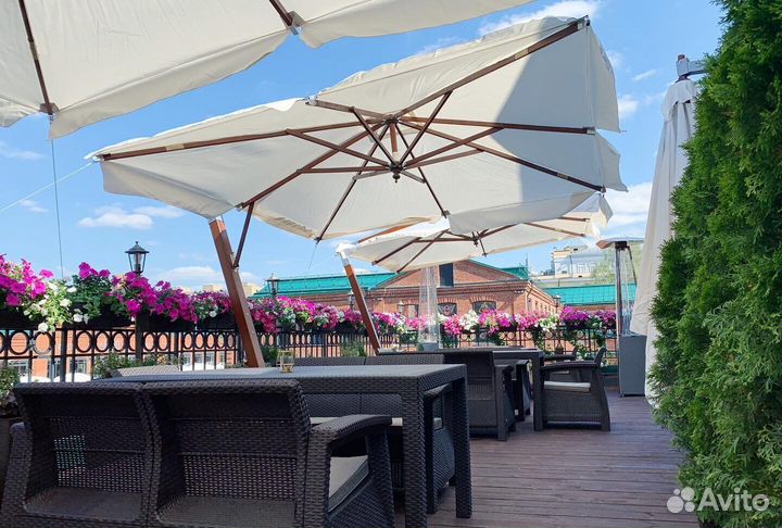 Уличные зонты для кафе и на веранду