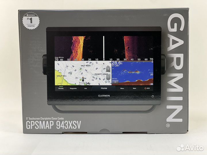 Эхолот картплоттер Garmin gpsmap 943xsv / 923xsv