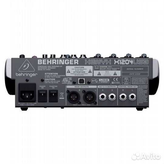 Behringer X1204USB микшерный пульт