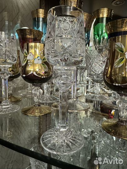 Хрустальные рюмки СССР