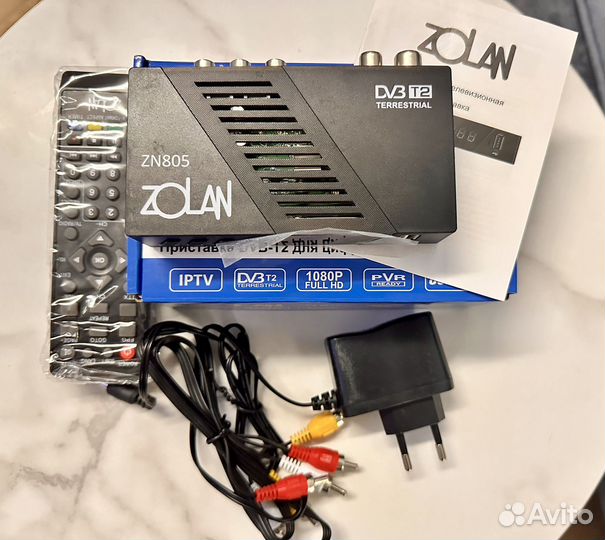 Приёмник DVB-T2 zolan ZN805
