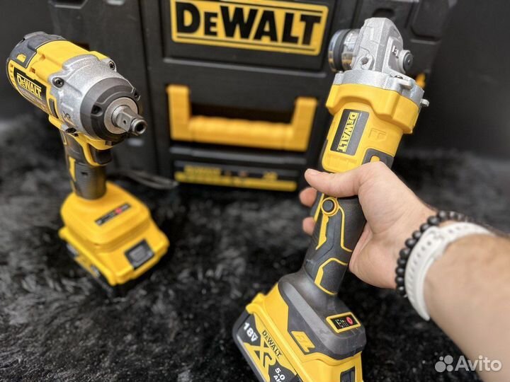 Набор 2В1 Гайковерт ушм dewalt