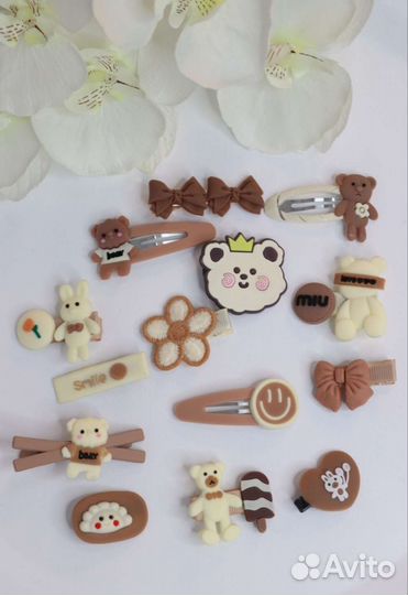 Набор заколок для волос 13 шт