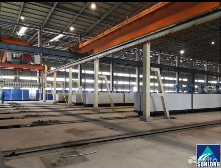 Линия по производству автоклавного газобетона