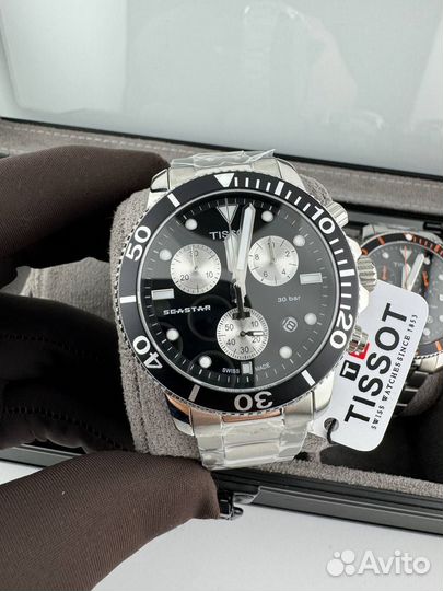 Мужские Часы Tissot Seastar 1000 Chronograph 46мм