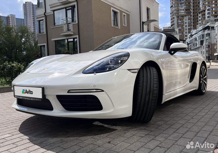 Porsche 718 Boxster S 2.5 AMT, 2018, 7 800 км