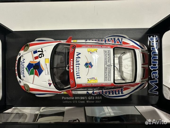 Porsche 911(997) GT3 RSR LeMans Winner 2007 1/18