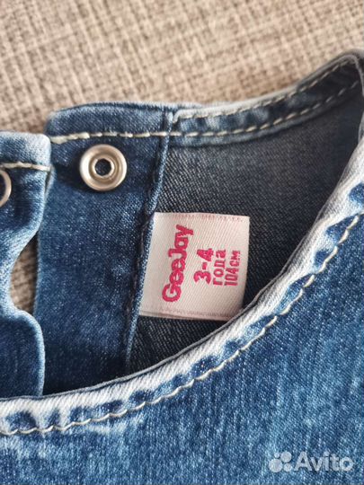 Джинсовый сарафан