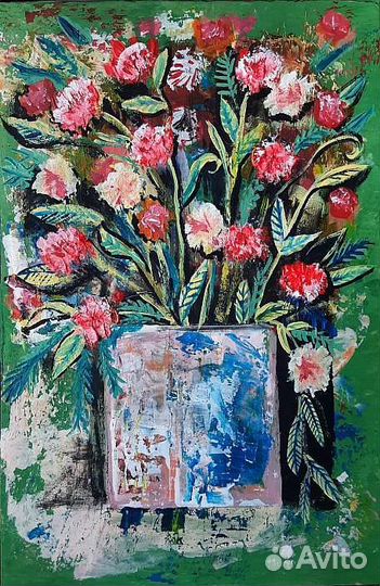 Картина Цветы Акрил