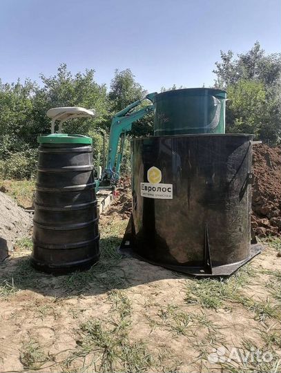 Установка канализации септик под ключ