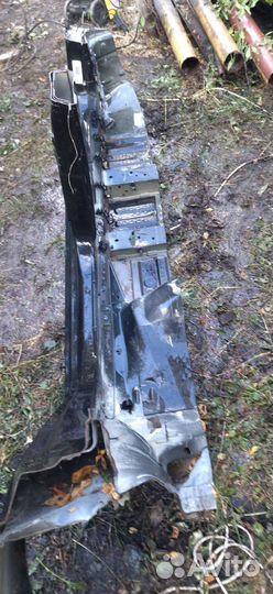 Пежо 308 левое крыло заднее/порог/стойка средняя