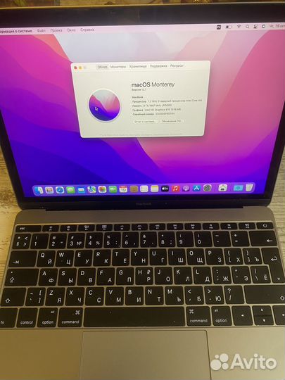 Apple MacBook 12 retina 2016