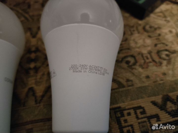 Лампочки «Osram parathom classic»