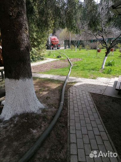 Откачка септика, обслуживание, прочистка засоров