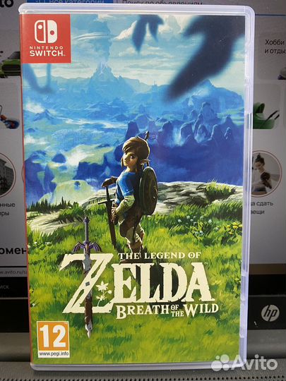 Игра The Legend of zelda breath of the wild