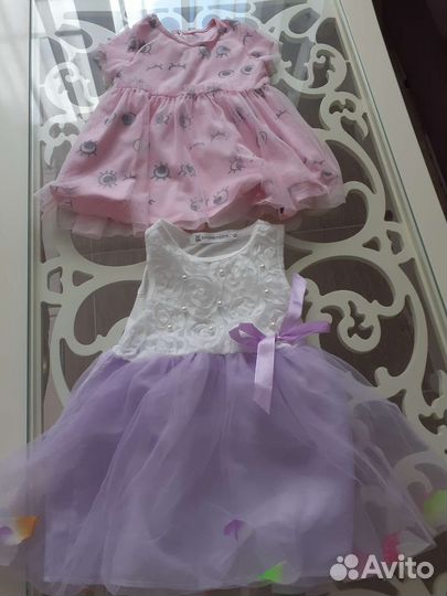 Платье для девочки 68 74
