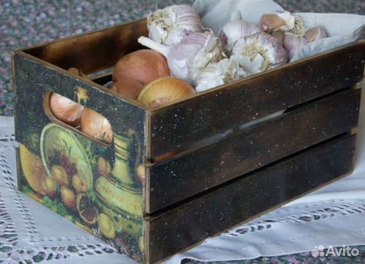 Хлебница ящик для специй фруктов овощей