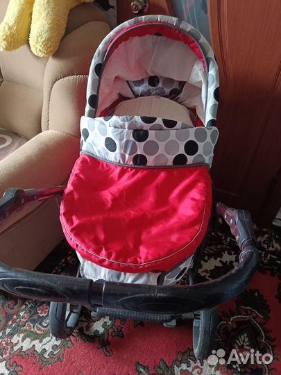 Коляска 2 в 1 бу