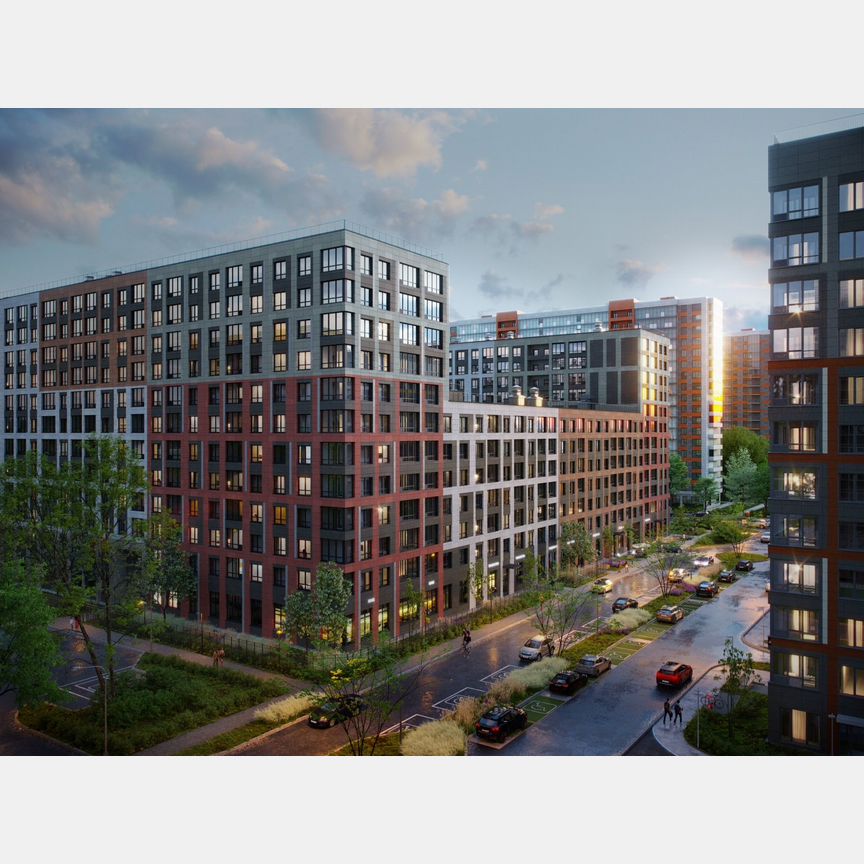 Квартира-студия, 39,3 м², 5/12 эт.