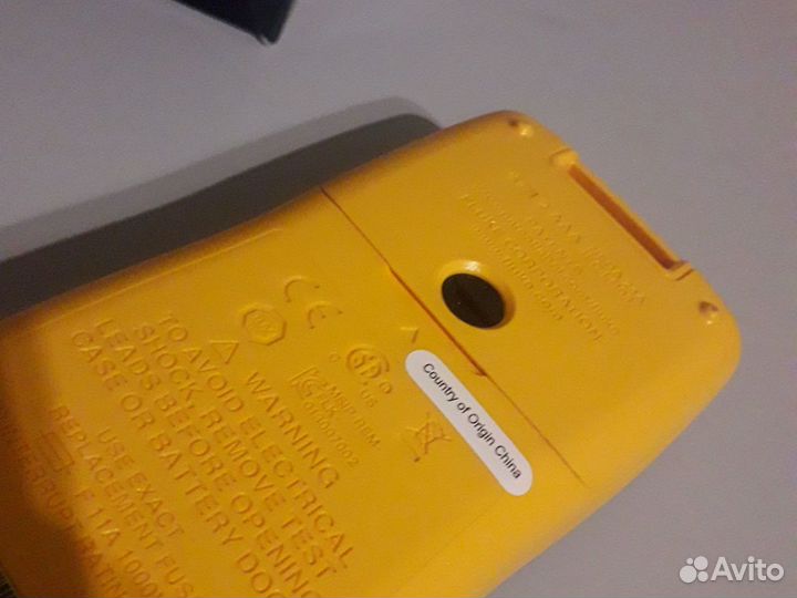 Мультиметры Fluke 106 и Mastech MY68